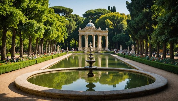 Unveiling the allure of rome's borghese gardens